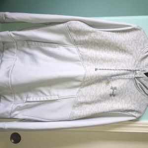 White under armor hoodie